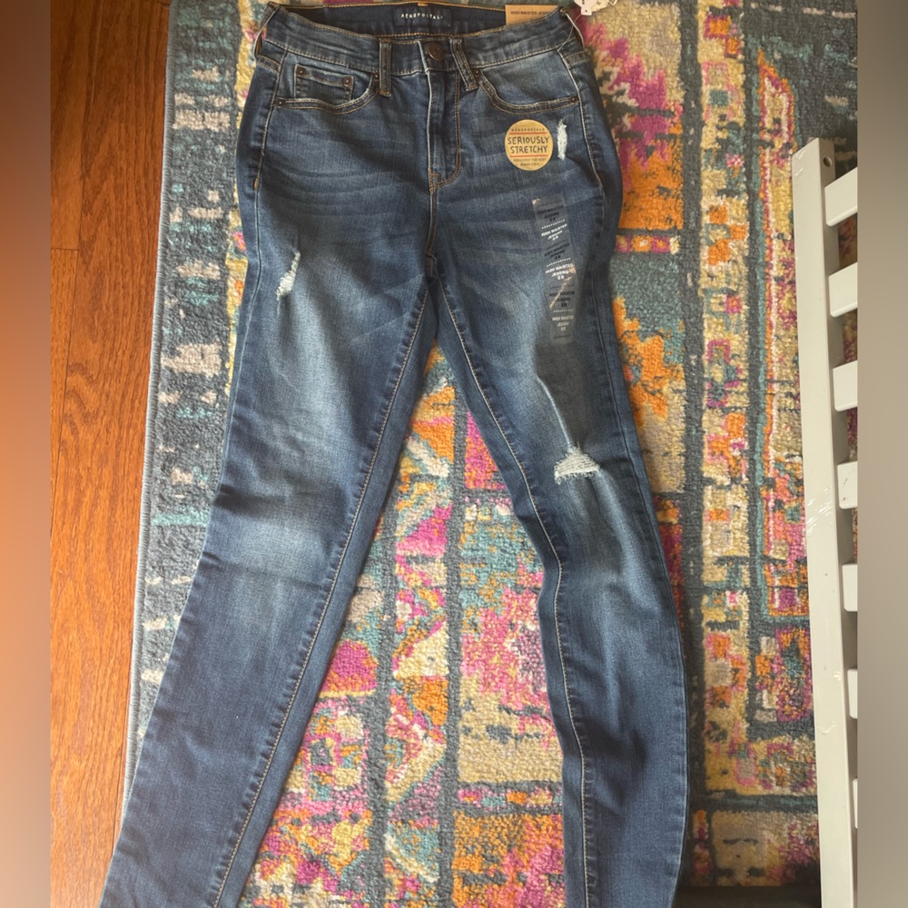 2 jeans bundle Aeropostale size 0